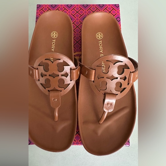 NEW Tory Burch Miller Cloud Sandals Size 6.5 - Picture 3 of 5